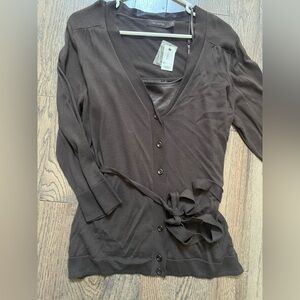 The limited cardigan/cami set